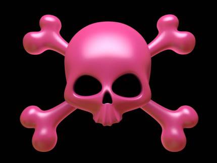 Simbolo dei pirati rosa