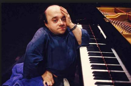 Michel Petrucciani al pianoforte