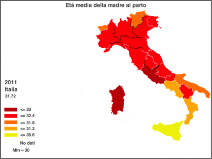parti-cesarei-in italia regione per regione