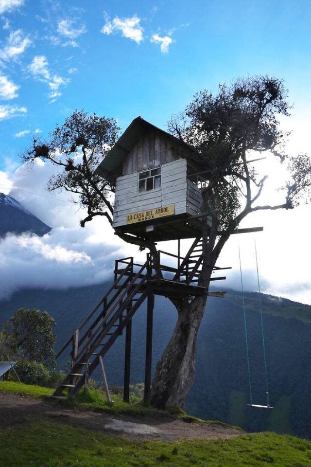 casa nella natura ecuador