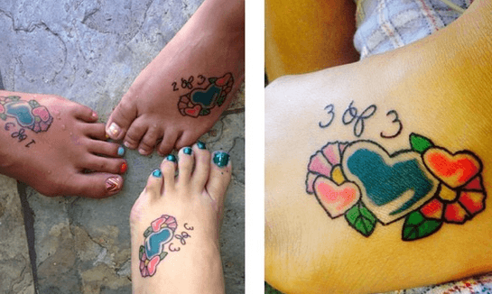 tatuaggi colorati
