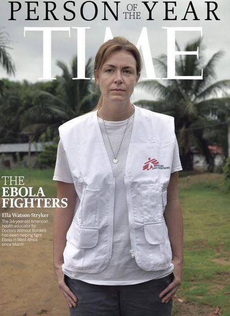 medico combatte ebola