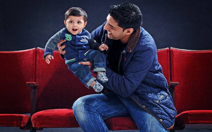 Faiyaz and Zayaan padre e figlio