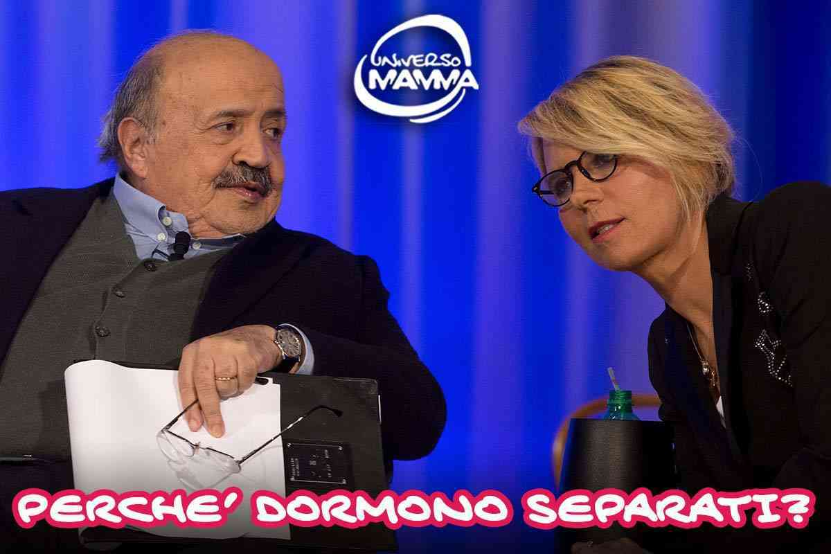 Perchè Maria De Filippi e Maurizio Costanzo dormono in letti separati