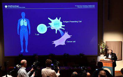 Nobel Medicina 2018 Agli Scopritori Dell'immunoterapia Contro I Tumori