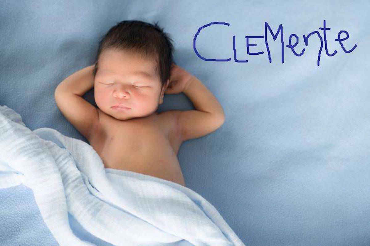 bambino dorme clemente