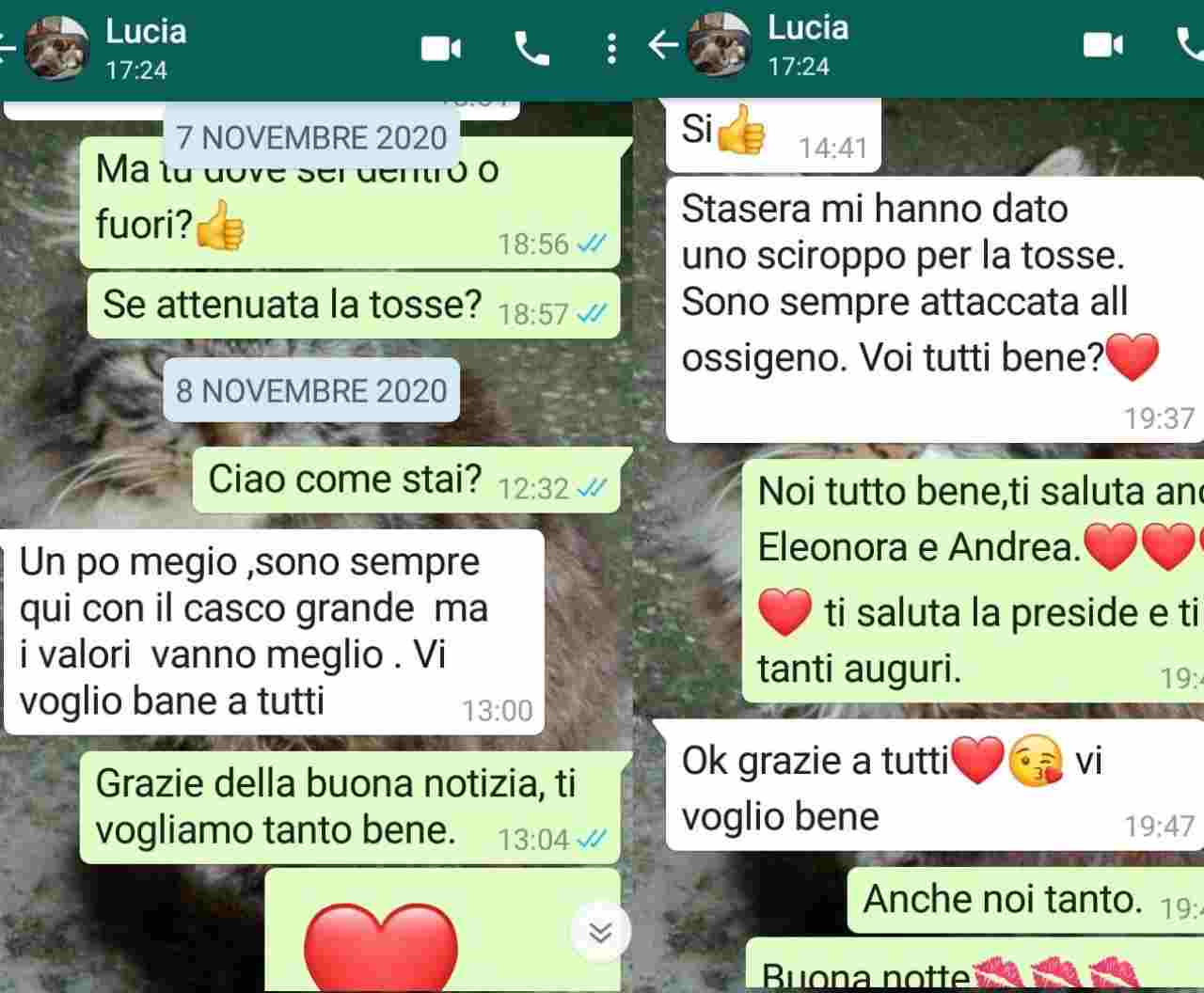 Ragazza Pubblica Gli Ultimi Messaggi Della Mamma Morta Per Covid