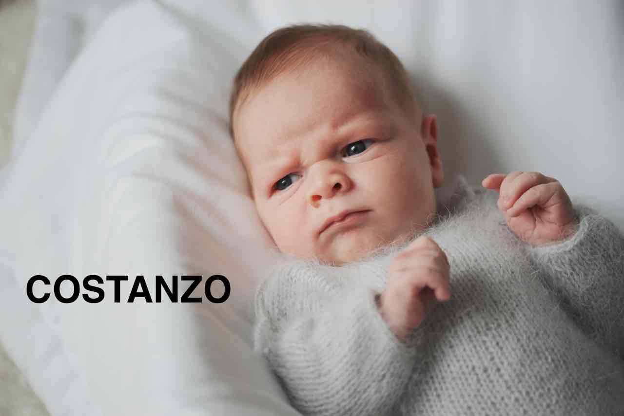 bambino nome costanzo