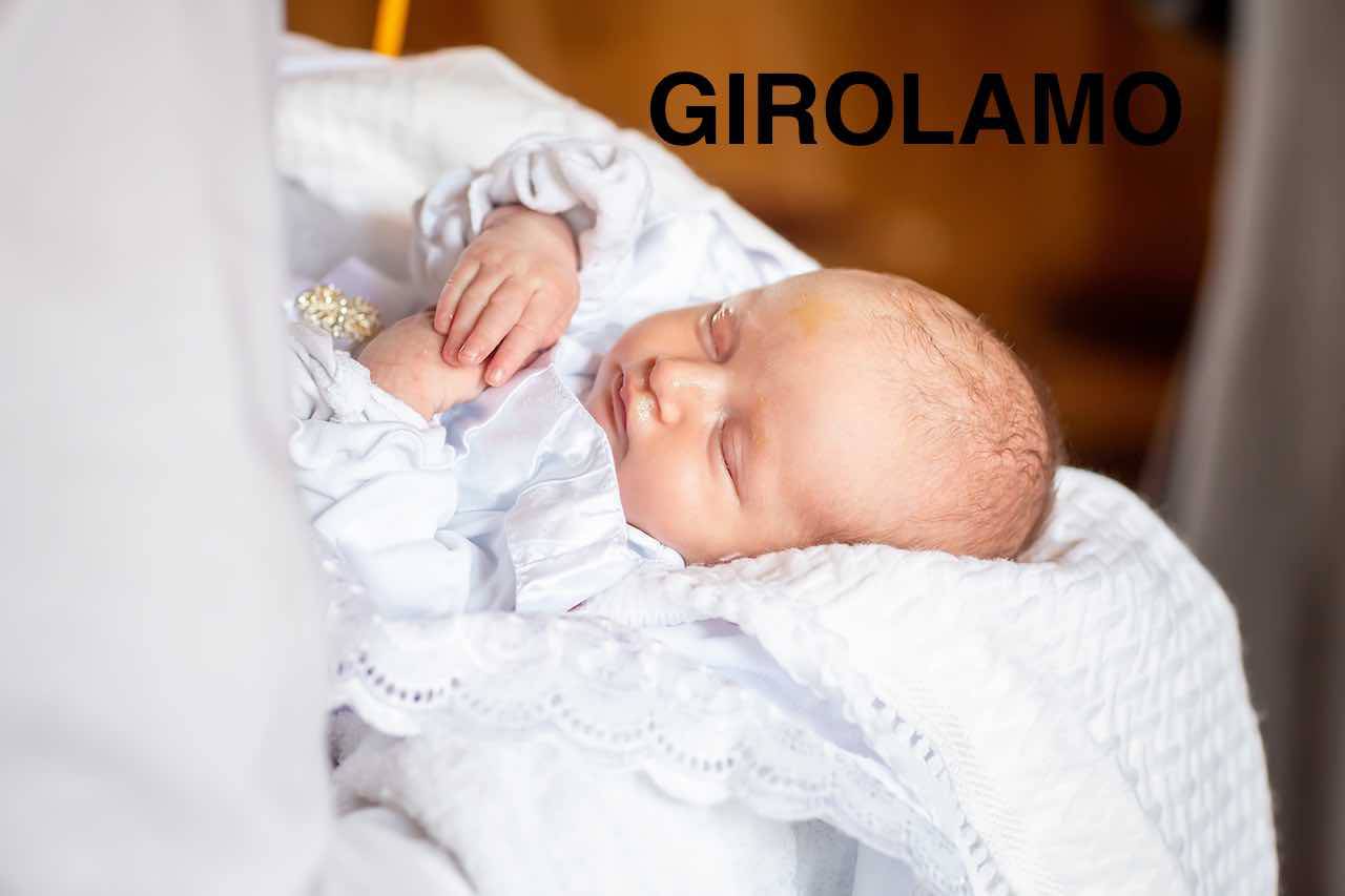 bambino nome girolamo